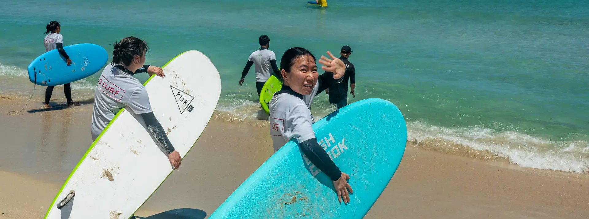 Surfing in Perth